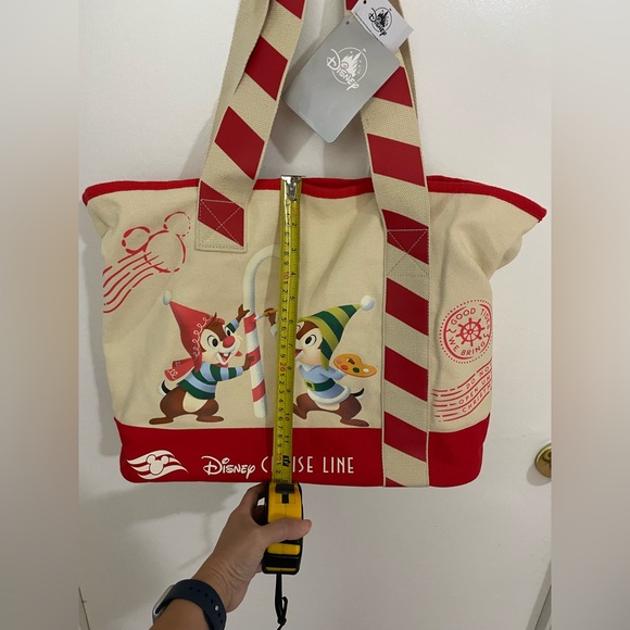 Disney Holiday Chip 'n Dale Holiday Exclusive Tote Bag - Picture 7 of 10